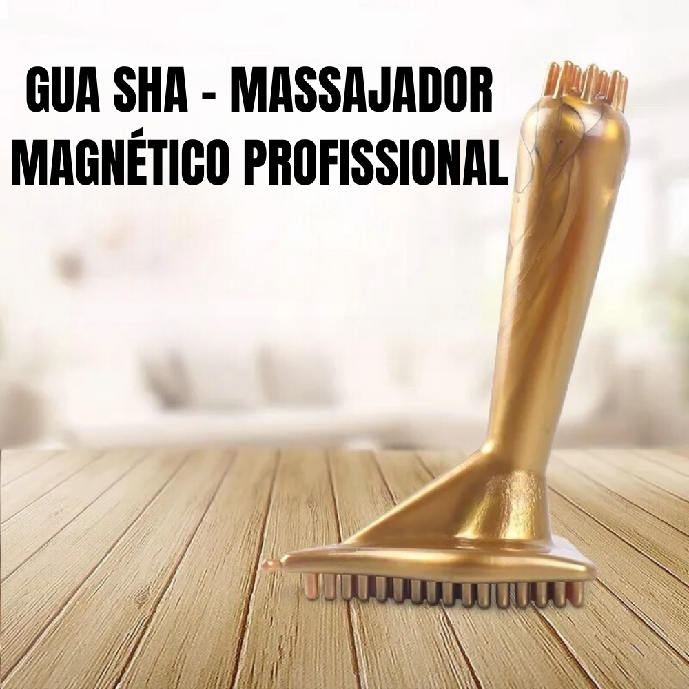 Gua Sha - Massajador Magnético Profissional