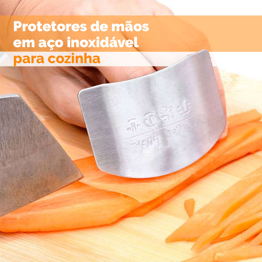 Protetores de Mãos de Aço Inoxidável para cozinha