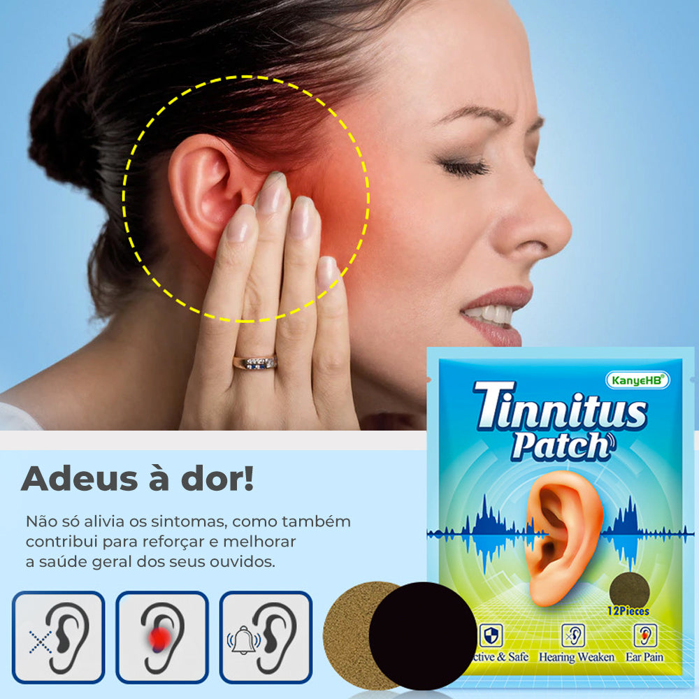 Adesivo Herbal para Zumbido no Ouvido
