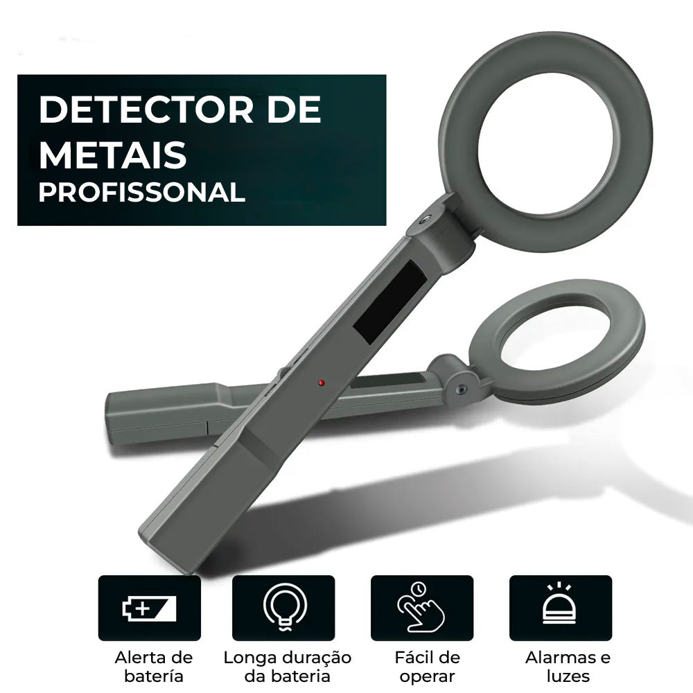 Detector de metais profissional