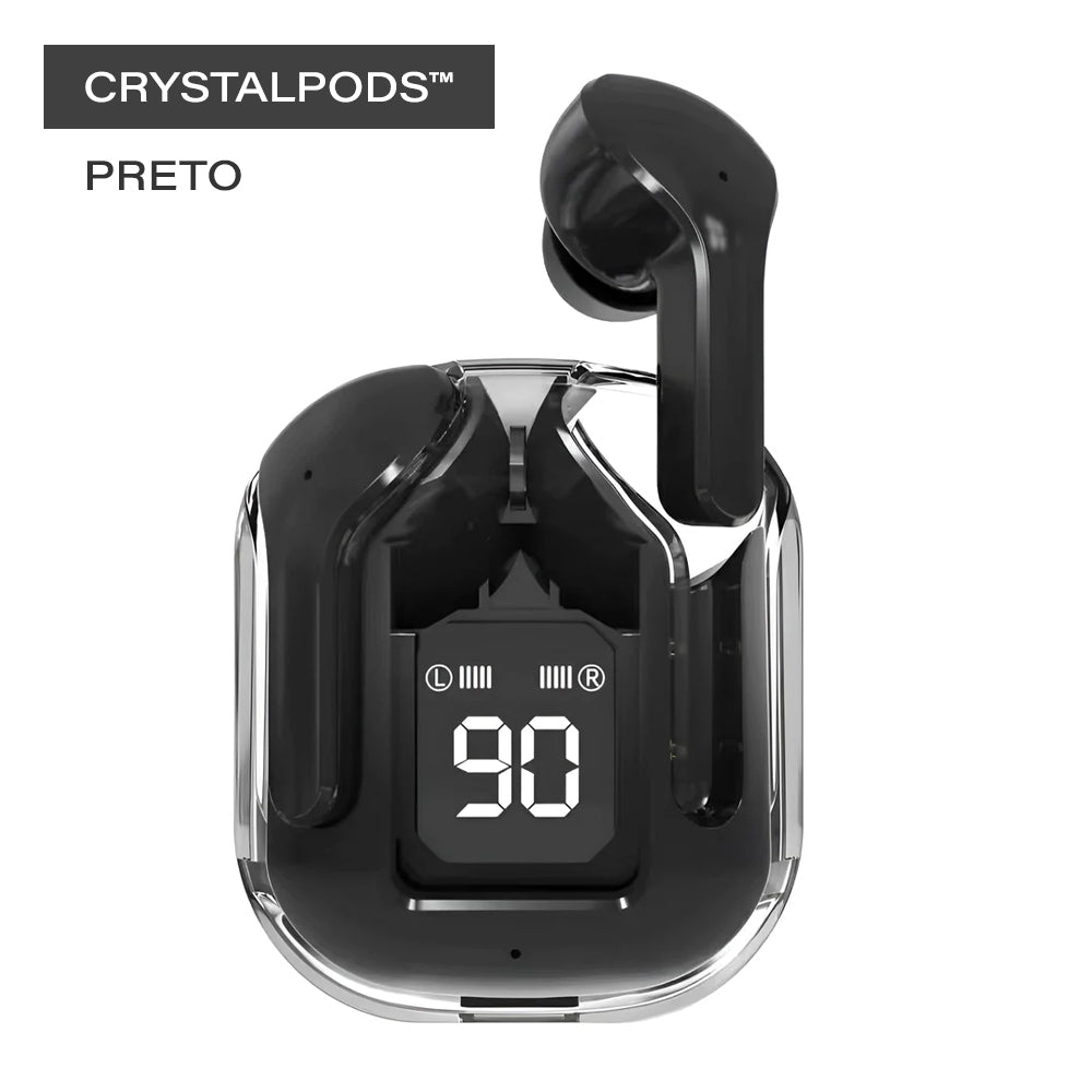 Fones de ouvido sem fio Bluetooth 5.1 CRYSTALPODS™