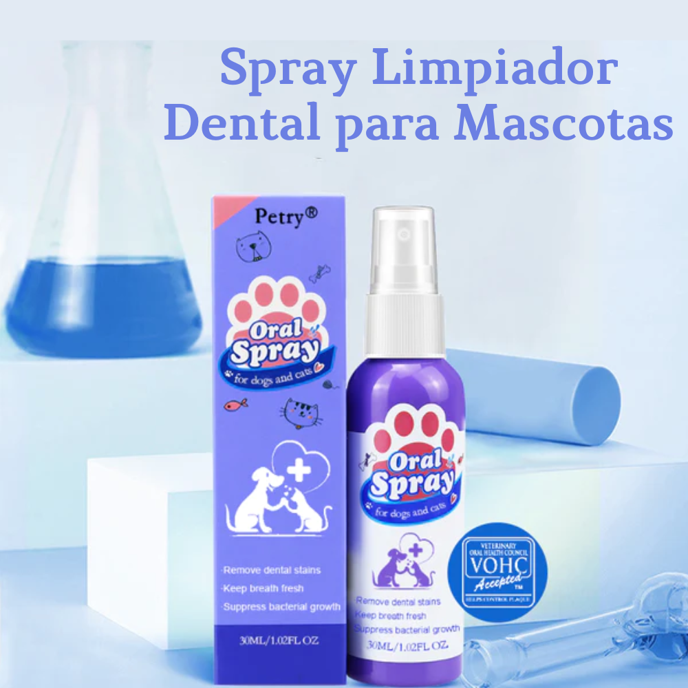 Spray de Limpeza Dentária para Animais