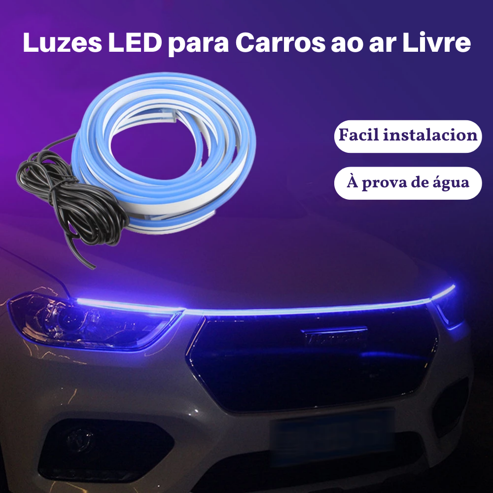 Luzes LED para Carros ao ar Livre